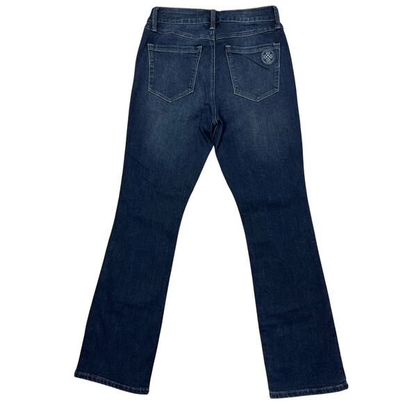 Laurie Felt Pull-On Silky Baby Bell Jeans Sz Small Petite Mid-Rise Bootcut NEW! - Picture 2 of 11
